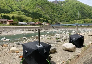 岐阜県　テントサウナ