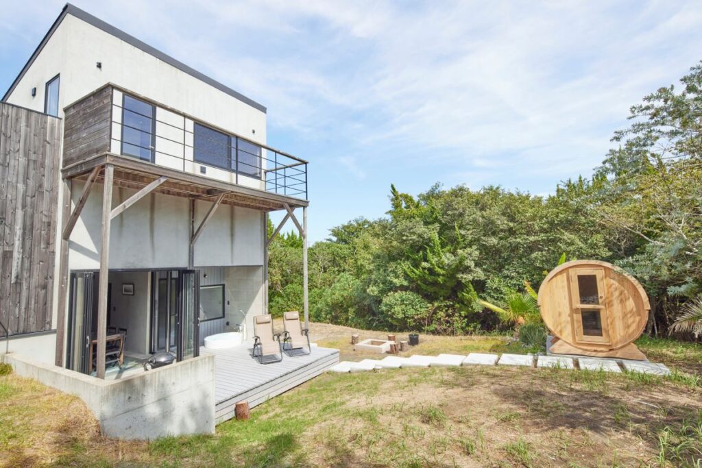 千葉県一宮のサウナ付き貸別荘 COCO VILLA 九十九里一宮