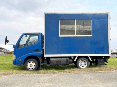 小型(1t~3t)トラックタイプ サウナカー