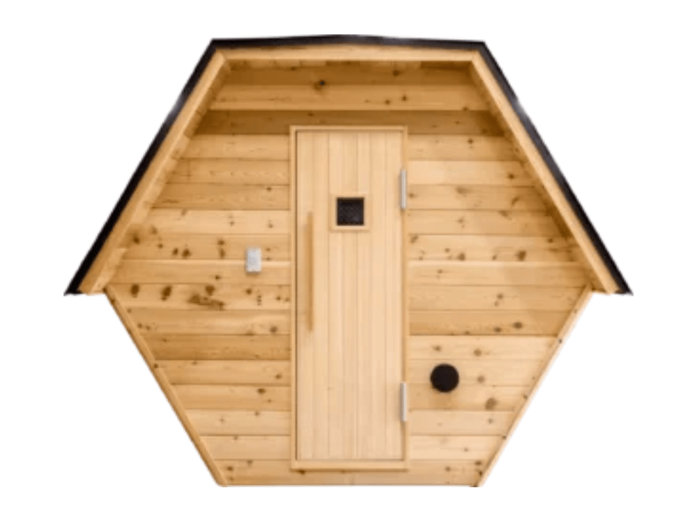 ハニカムサウナ　家庭用屋外サウナ