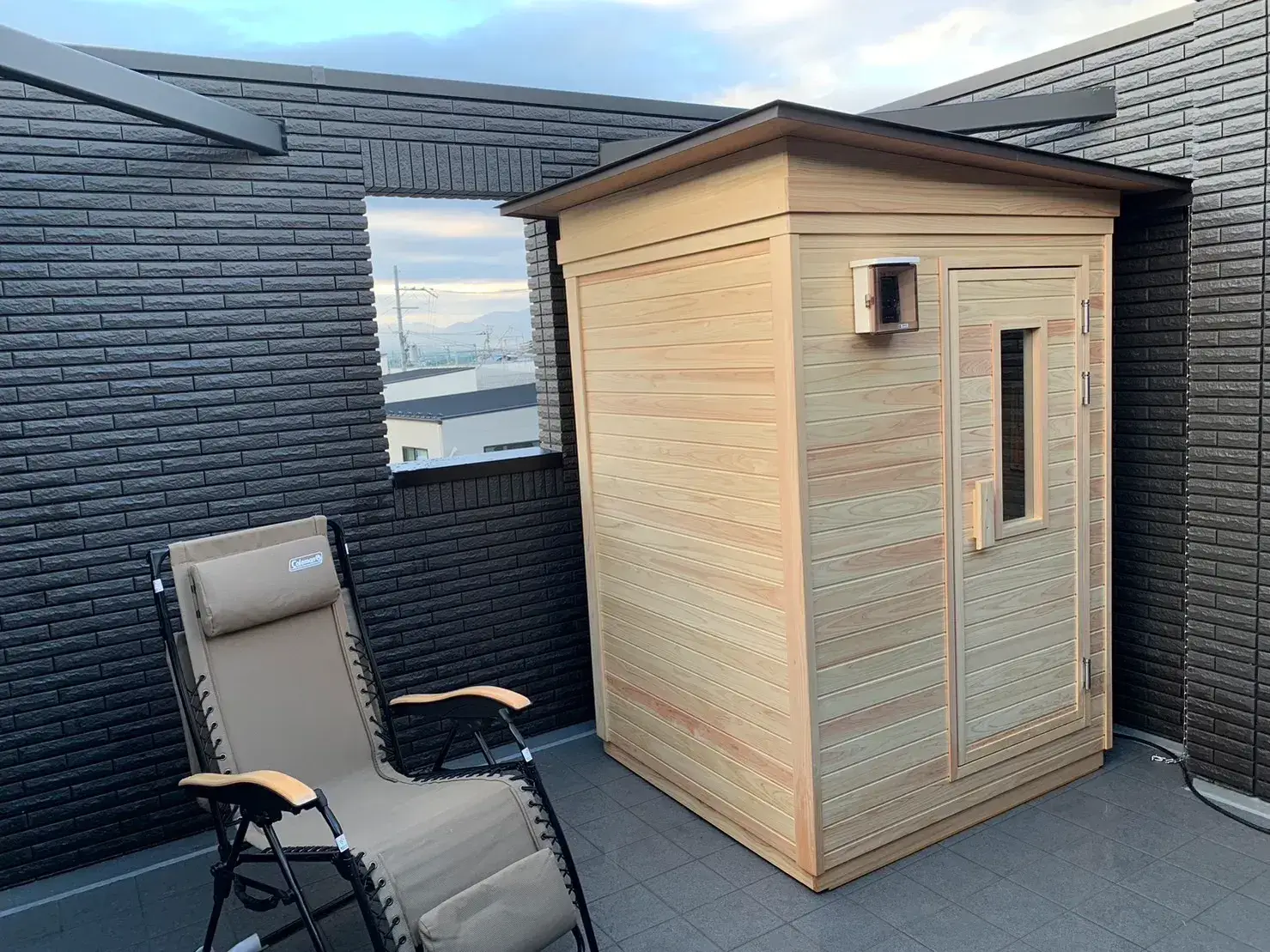 【電気】MySauna 屋外2〜3名用 - 屋外用サウナ -