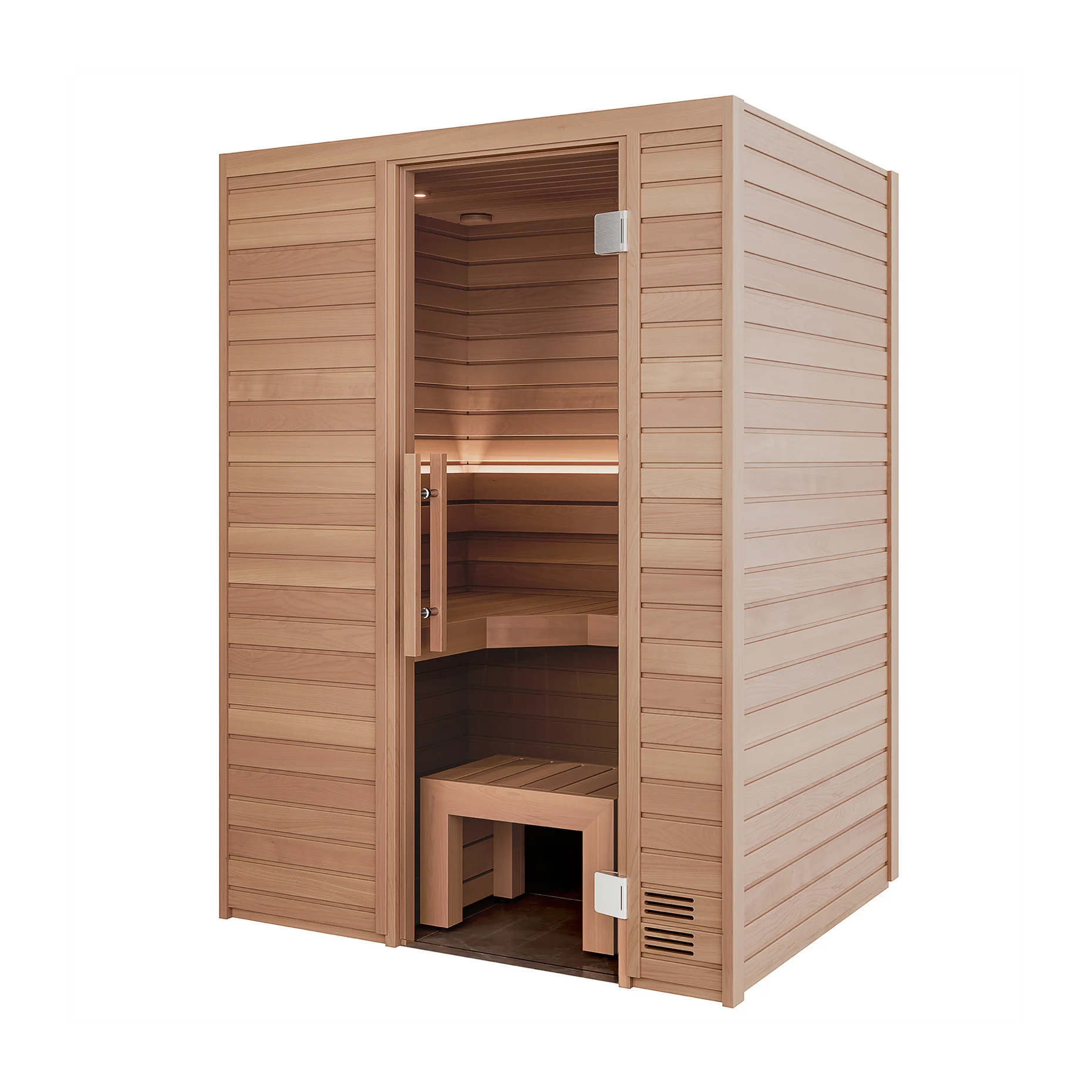 【清水みさとモデル】北欧産キャビンサウナ Auroom Cala Wood（2-3人用 / マンション・賃貸設置可）