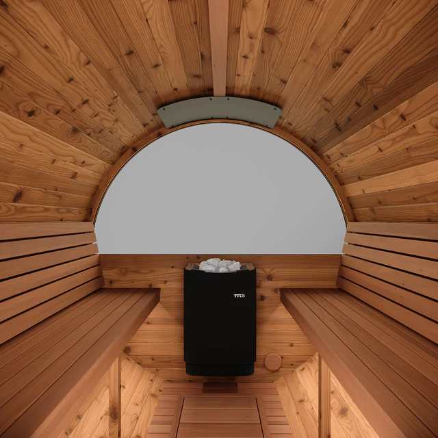 北欧産バレルサウナ 1.8m(4-6人用 / Home Model / 1番人気サイズ / 耐用年数20年以上)