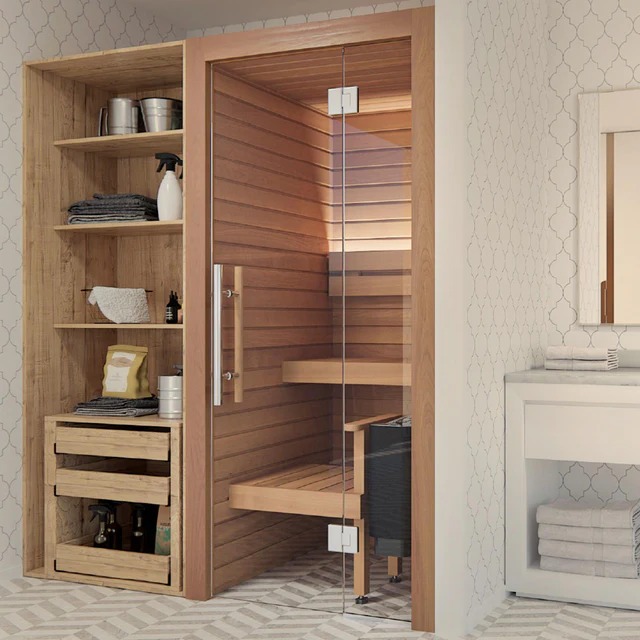 北欧産キャビンサウナ Auroom Cala Mini（1人用 / 人気モデル / マンション・賃貸設置可 / 家サウナ）