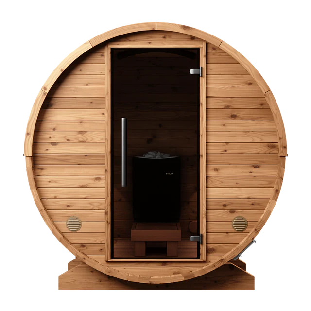 北欧産バレルサウナ 1.8m(4-6人用 / Home Model / 1番人気サイズ / 耐用年数20年以上)