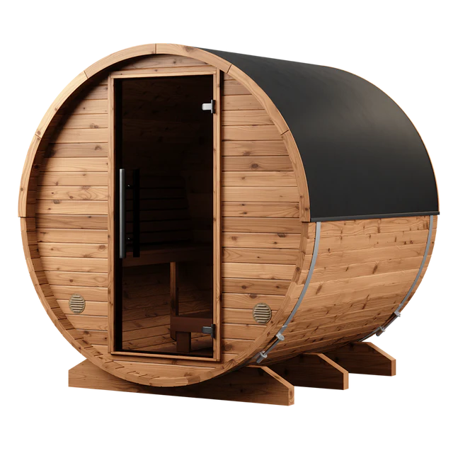 北欧産バレルサウナ 1.8m（4-6人用 / Home Model / 1番人気サイズ / 耐用年数20年以上)