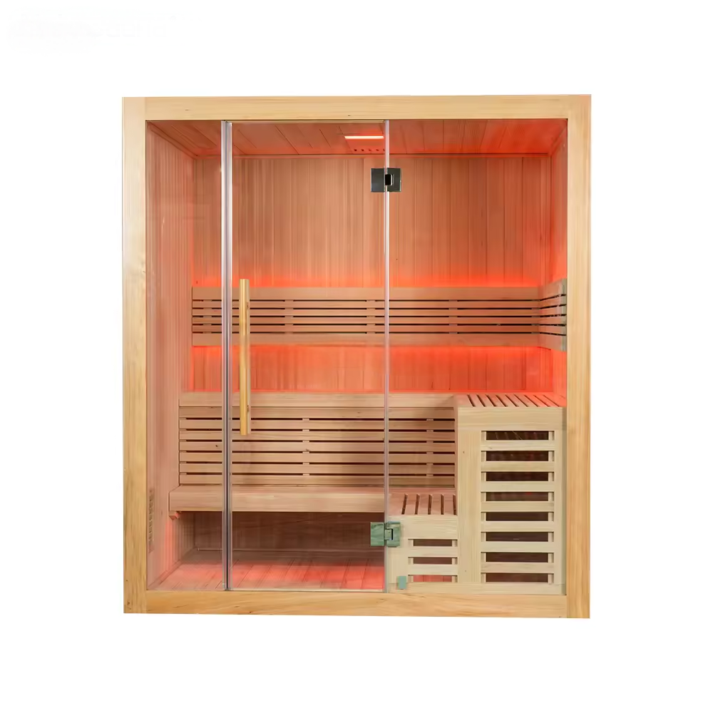 屋内用サウナINDOOR SAUNA　L字型ベンチ
