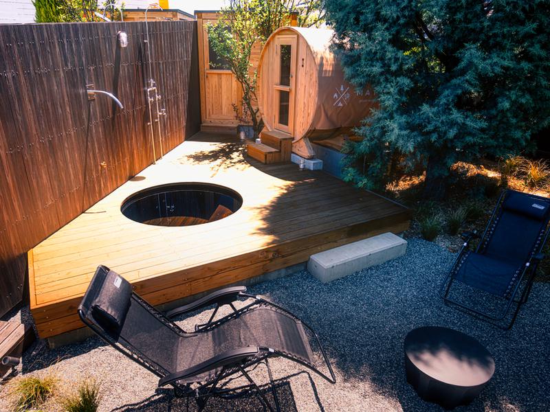 MATKA private outdoor sauna