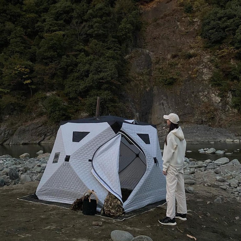 【テント+薪ストーブセット】Iam Sauna テントサウナセット「tanzawa3」