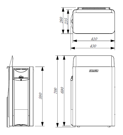 【電気】WALL8（BLACK）