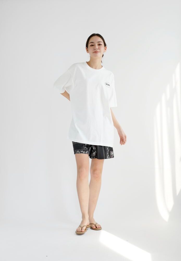 サウニアオリジナル　Tシャツ　ホワイト　M