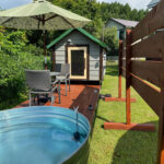 屋外用サウナ小屋 屋形船