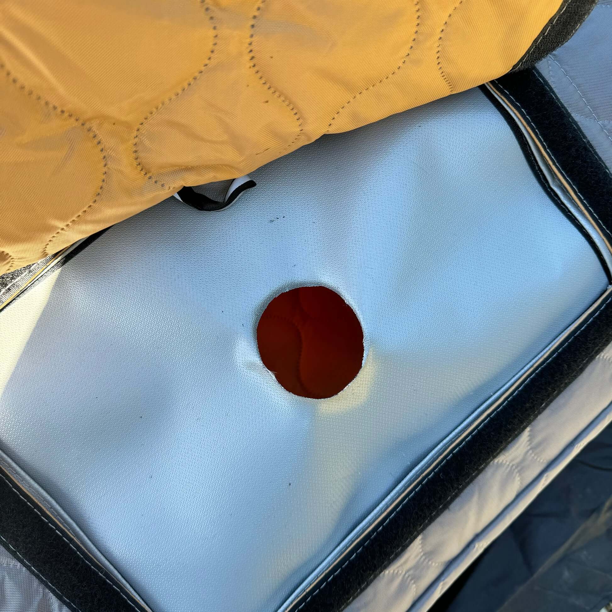 SAUNA TENT MINI2(サウナテントミニ2) HxGN BLACK 1人~2人用 テント単品