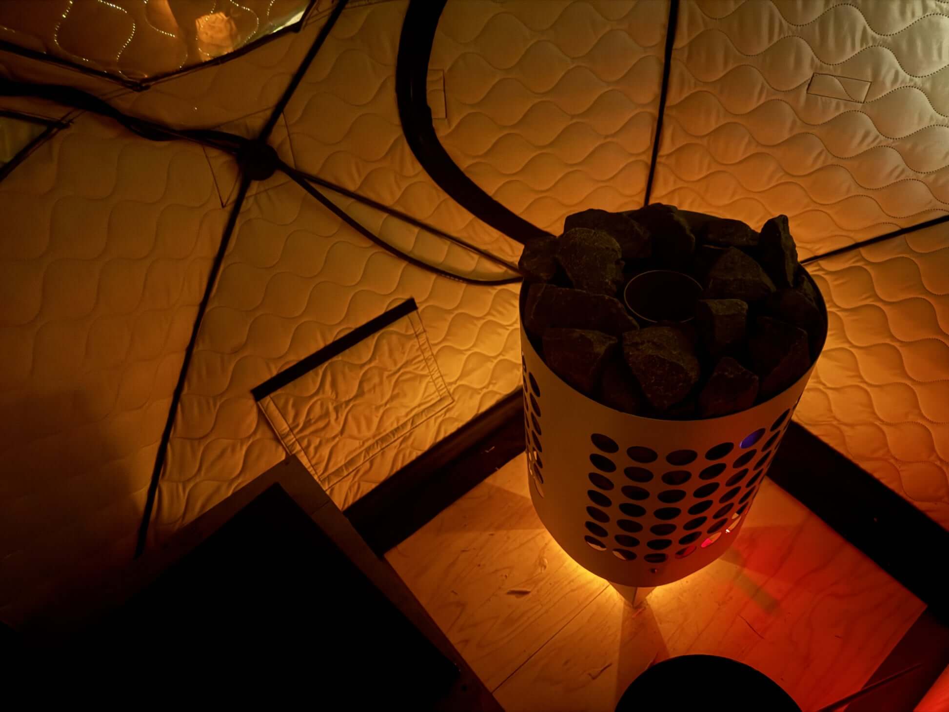 SAUNA TENT MINI2(サウナテントミニ2) HxGN BLACK 1人~2人用 テント単品