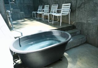 導入事例＿水の家 水風呂チラー