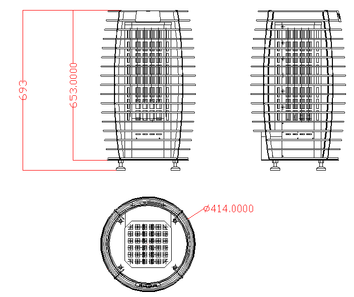 ブロスサウナ　サウナストーブ 三相200V 12kw タマゴ型
