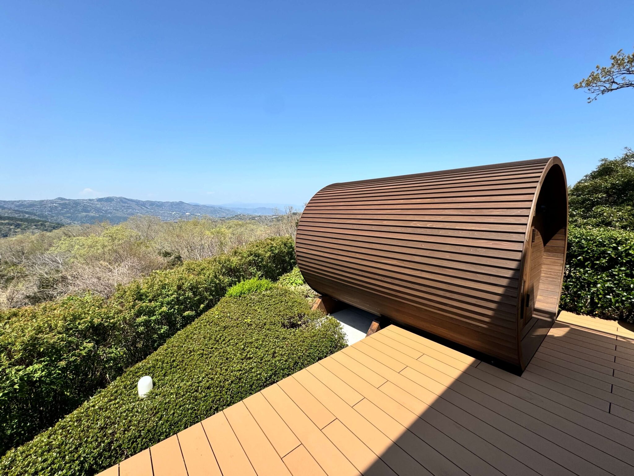 個人宅　バレルサウナ