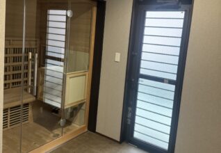 屋内用ガラスサウナを導入いただきました。