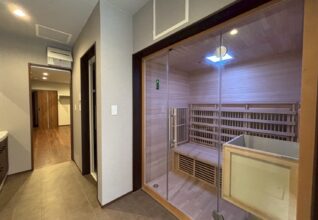 屋内用ガラスサウナを導入いただきました。