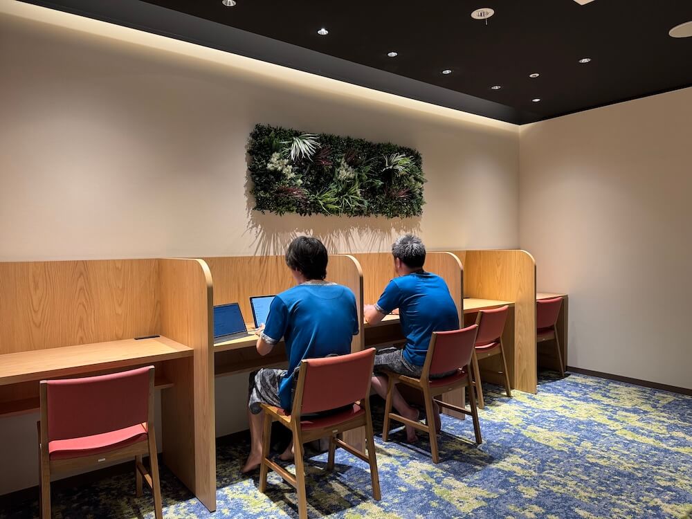 新宿天然温泉 テルマー湯 コワーキング