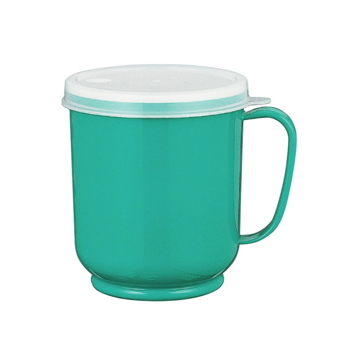 小森樹脂　フタ付カラーコップ【マグカップ/ストロー/フタ付】保育園 幼稚園 入院 介護