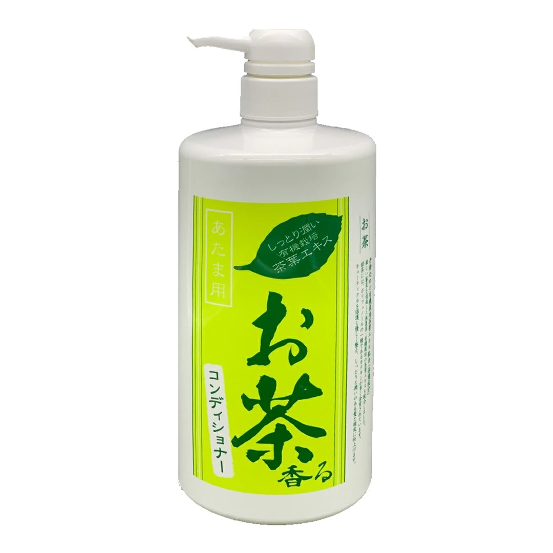 【しっとり潤い有機栽培茶葉エキス】　お茶香るコンディショナー　1000ml