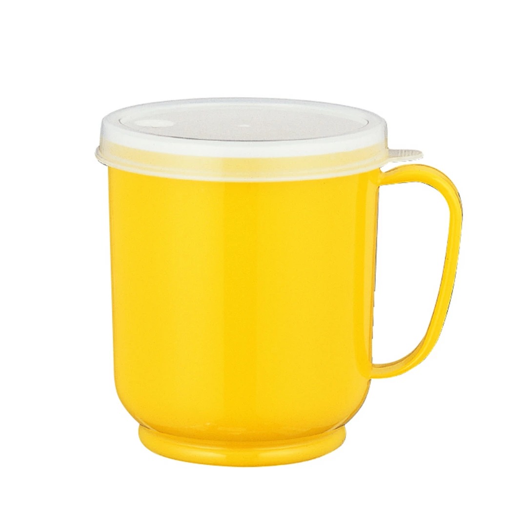小森樹脂　フタ付カラーコップ【マグカップ/ストロー/フタ付】保育園 幼稚園 入院 介護