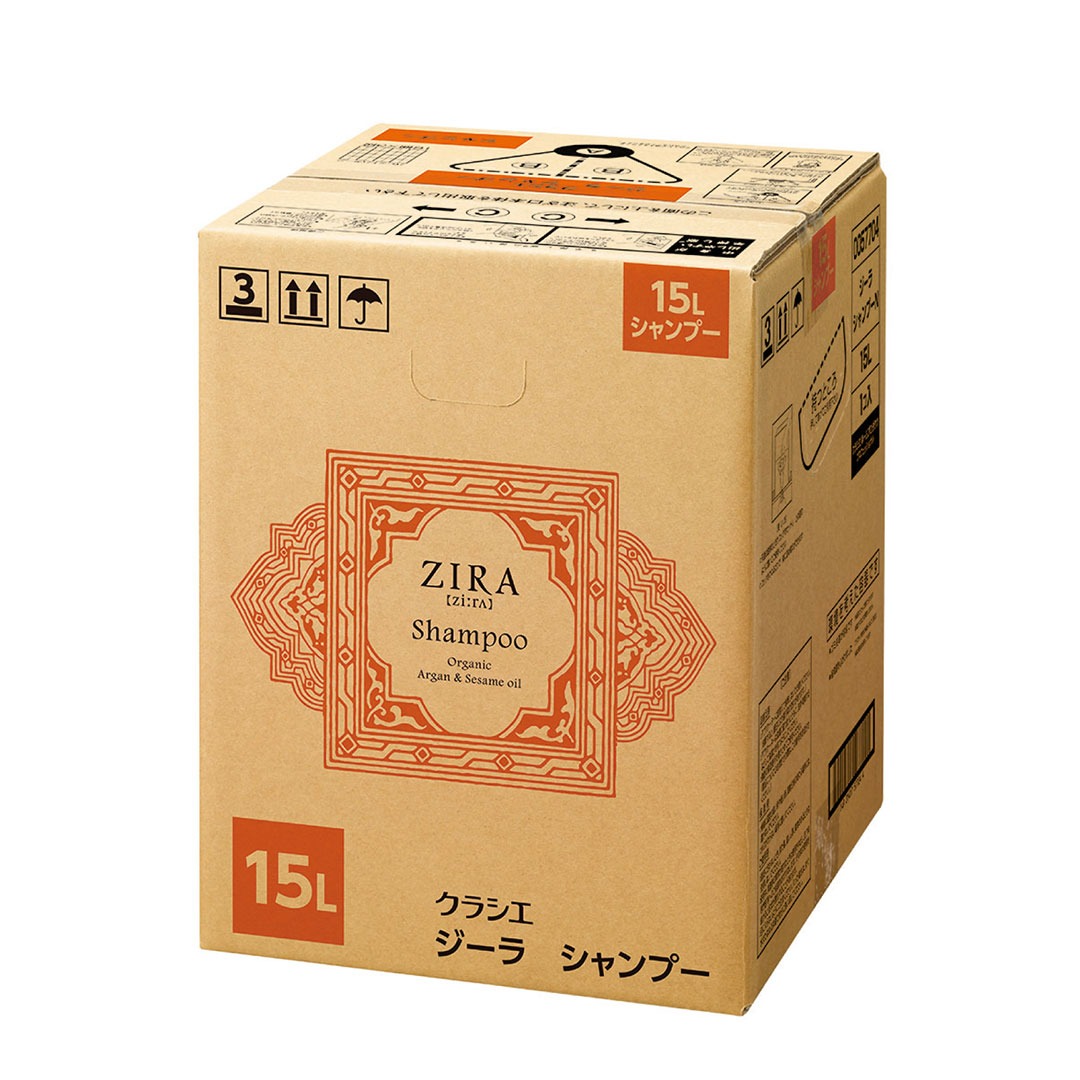 クラシエ　ZIRA　ジーラ　シャンプー　業務用　ノンシリコン　15L【詰替え用】　コック付き