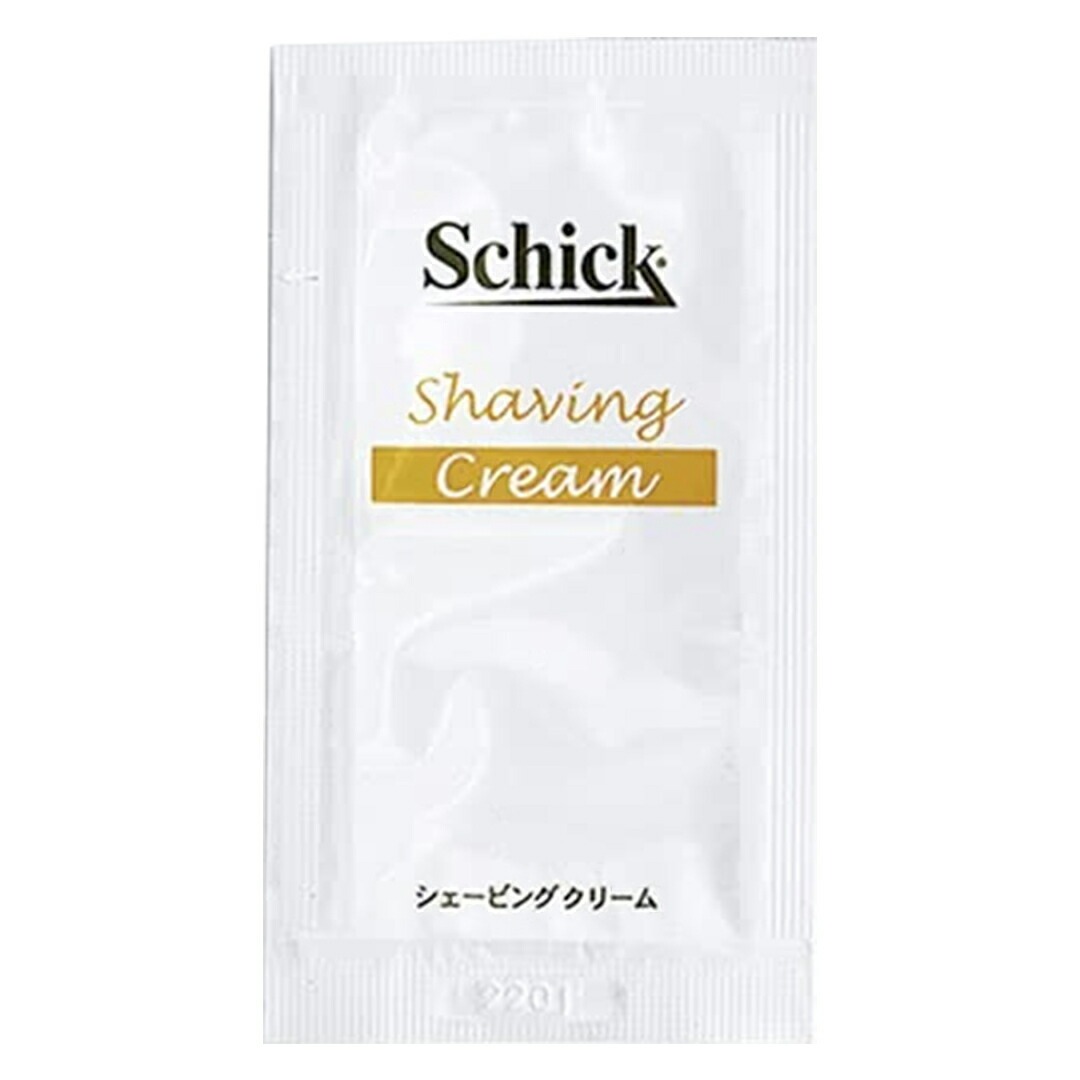 シック シェービングクリーム3g パウチ 50個
