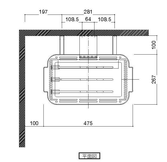 helo Havanna900　三相9kw　電気ストーブ図面