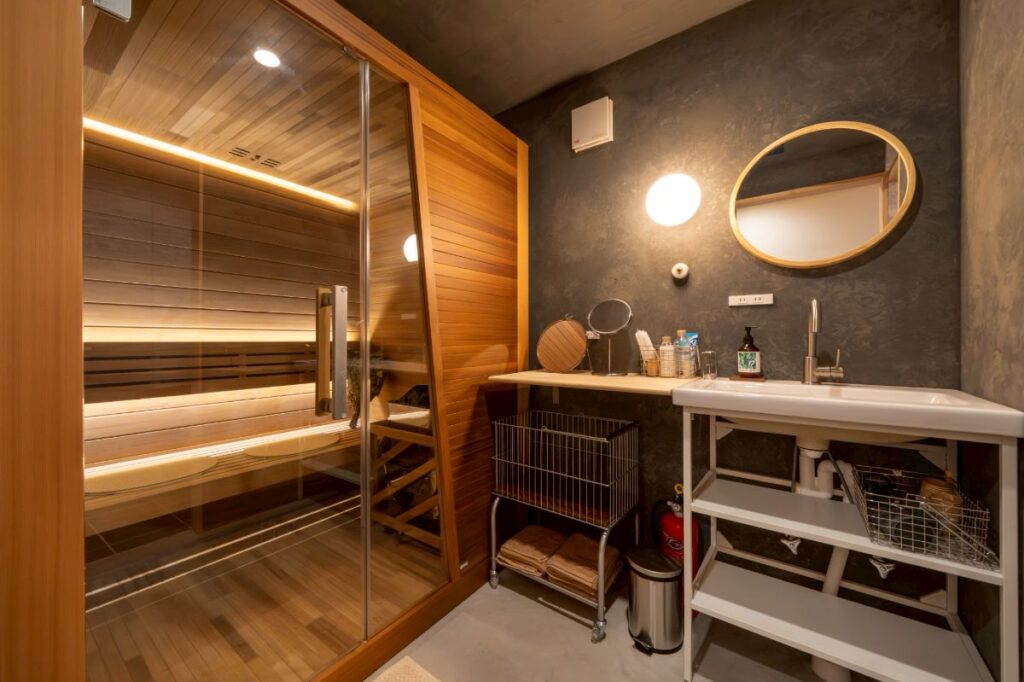 自宅サウナ　導入施工事例