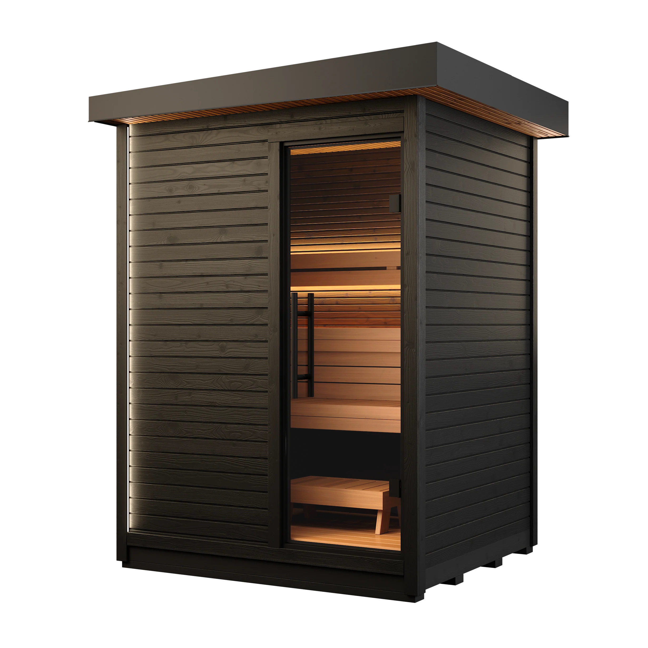 屋外用サウナ “Auroom Kaia S” -北欧産-（3-4人用 / 屋外用 / 家庭用サウナ / 事業用サウナ）