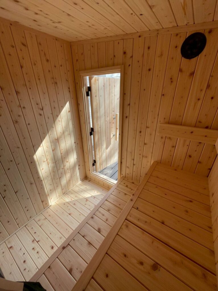 民泊物件 屋外サウナ