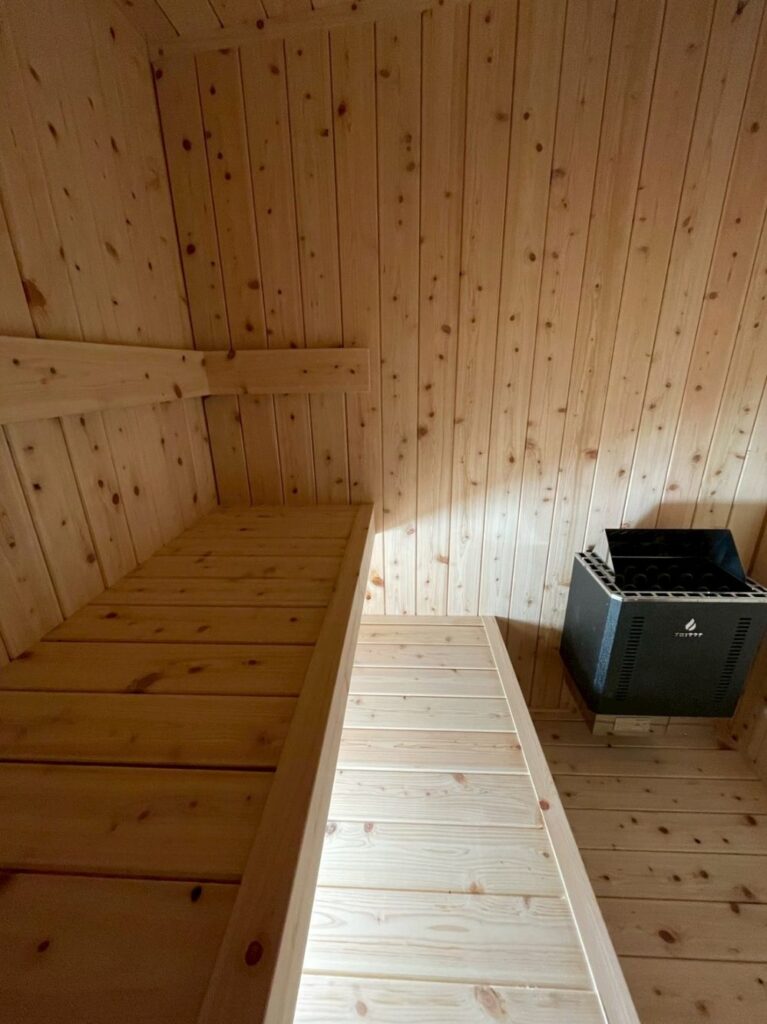 民泊物件 屋外サウナ