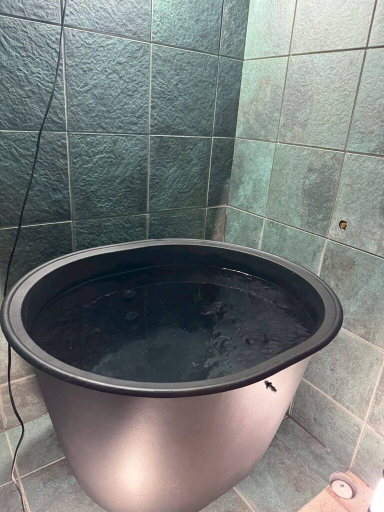 新築戸建て住宅にビルトインサウナと水風呂（チラー付）を導入いただきました。