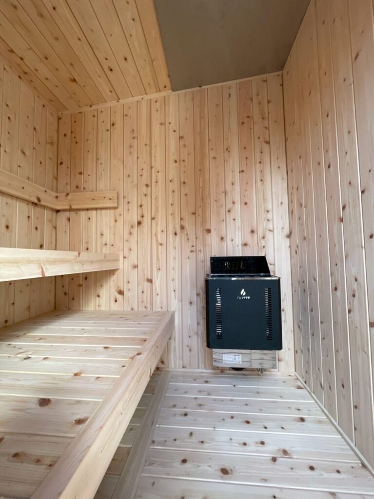 民泊物件 屋外サウナ