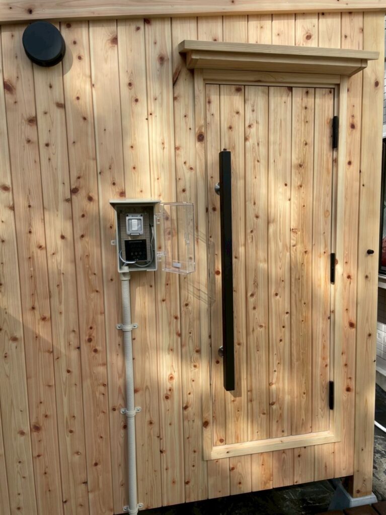 民泊物件 屋外サウナ