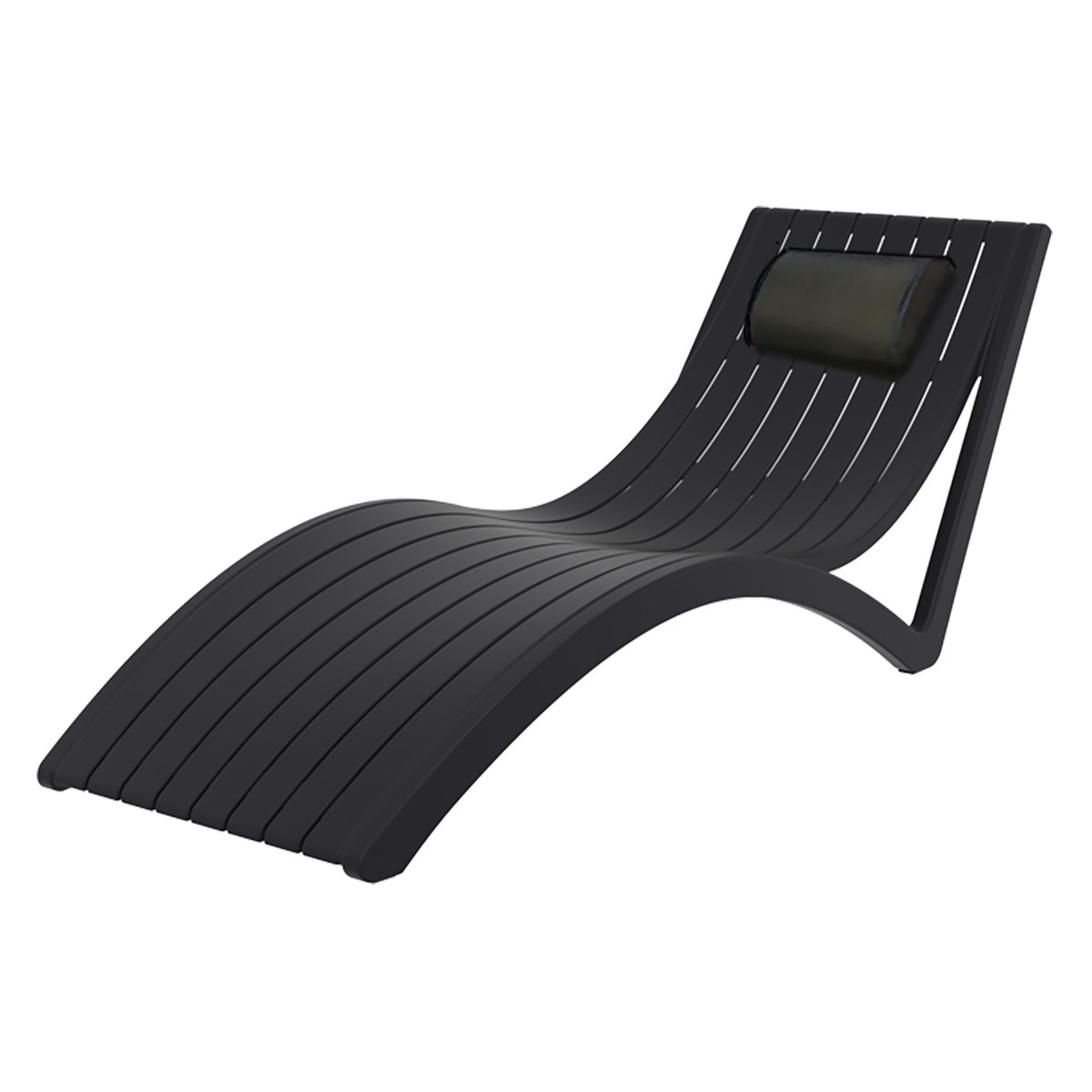 SE スリム サンラウンジャー + ピロークッション 2点セット