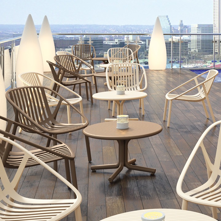 Resol BINI リソル ビニ ラウンジアームチェア