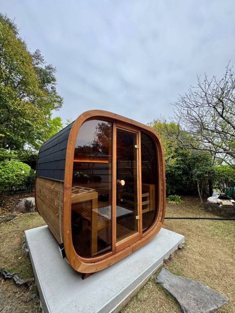 屋外型自宅サウナ 導入施工事例