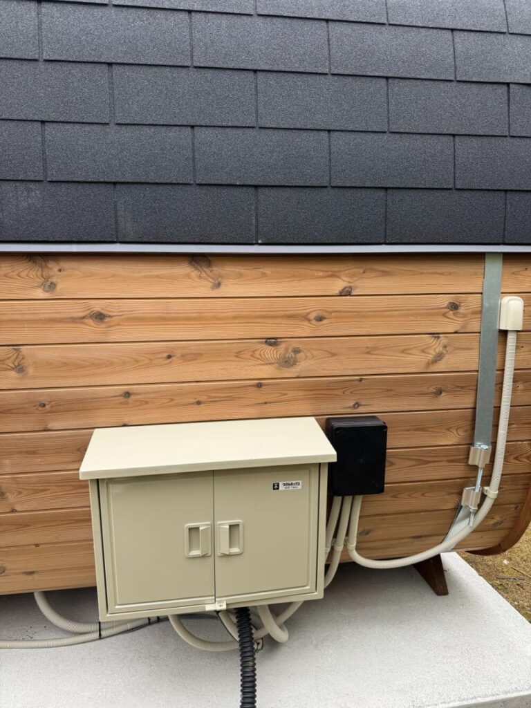 屋外型自宅サウナ 導入施工事例