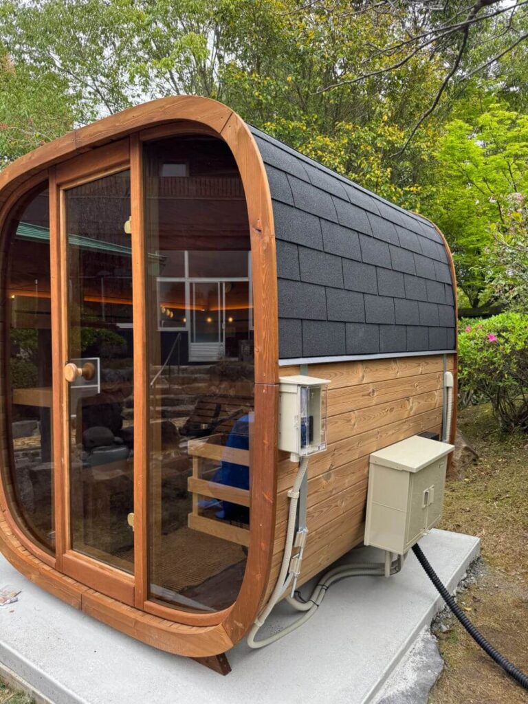 屋外型自宅サウナ 導入施工事例