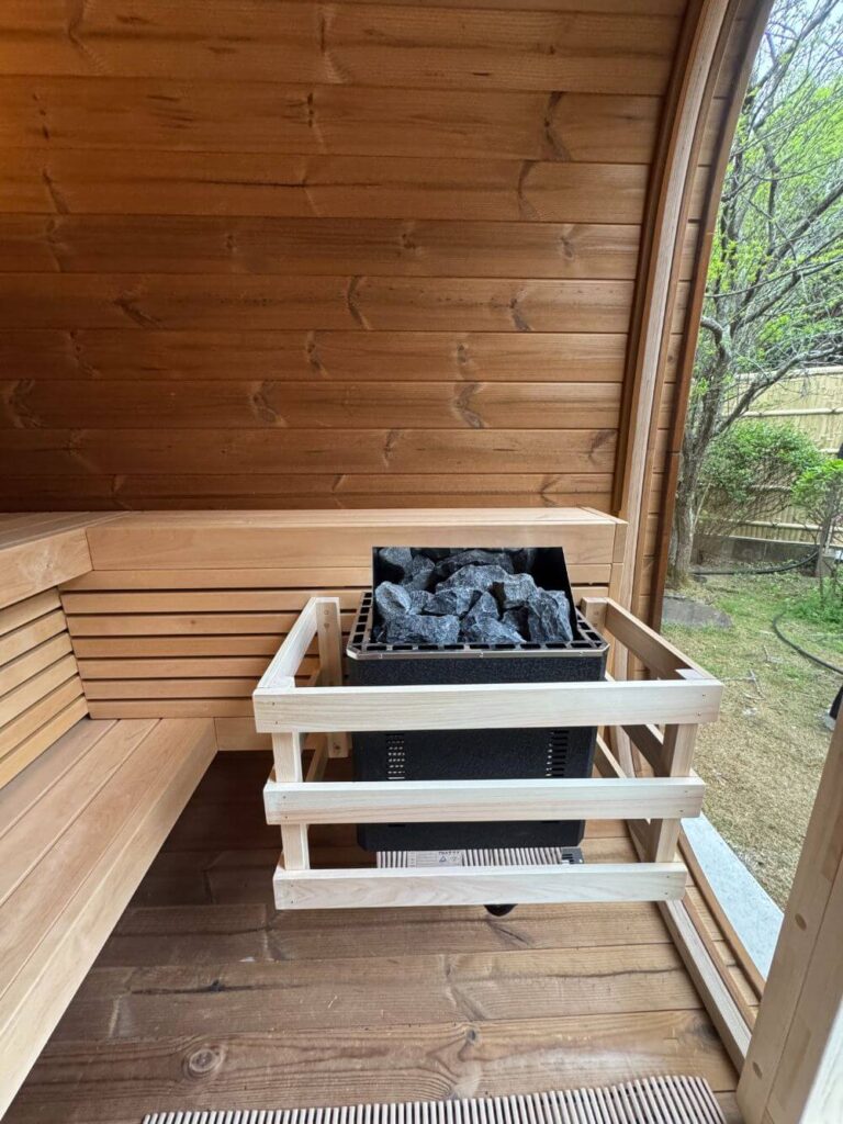 屋外型自宅サウナ 導入施工事例