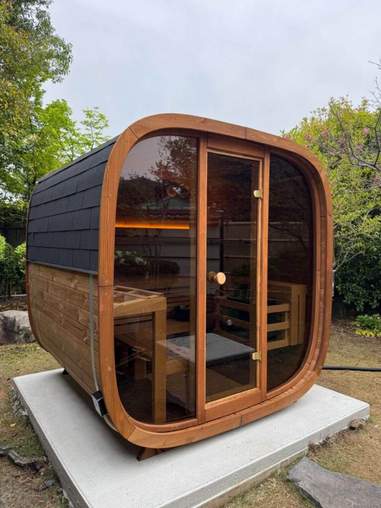 屋外型自宅サウナ 導入施工事例