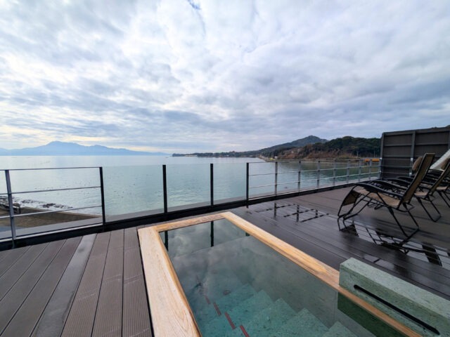 佐賀県 太良嶽温泉「蟹御殿」水風呂