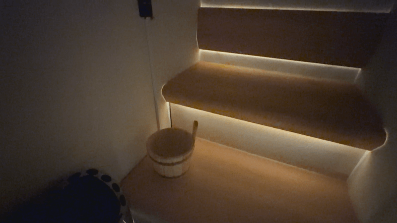 新築戸建て 水風呂 サウナ 脱衣所