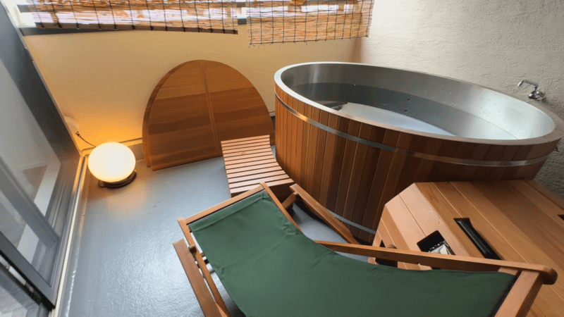 新築戸建て 水風呂 サウナ 脱衣所