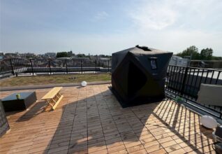テントサウナ屋上東京