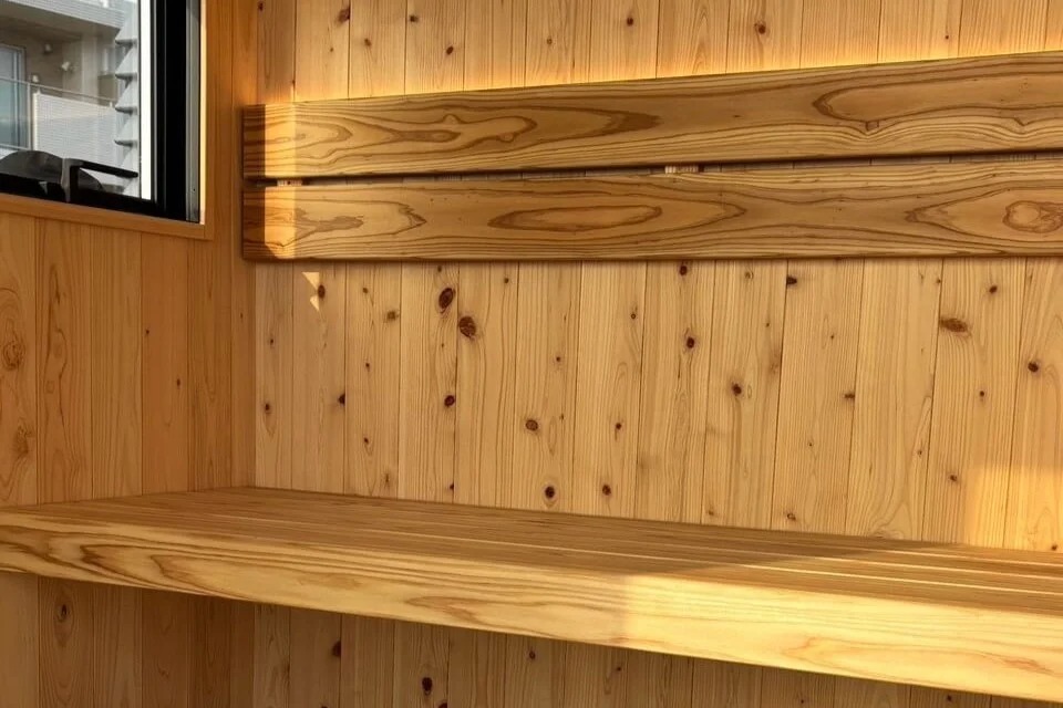 MMORI SAUNA YAKISUGI ～4名用 国産焼杉の屋外用サウナ