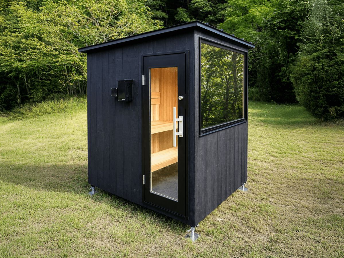 MORI SAUNA YAKISUGI ～5名用 国産焼杉の屋外用サウナ
